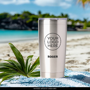 Gourde Isotherme Logo simple personnalisé Stainless Steel Tumbler