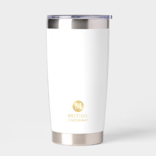 Gourde Isotherme Masculine Gold Personnalisé Groomsmen