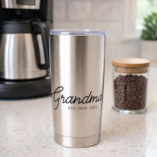 Gourde Isotherme Mémé a établi un nouveau cadeau pour grand-mère