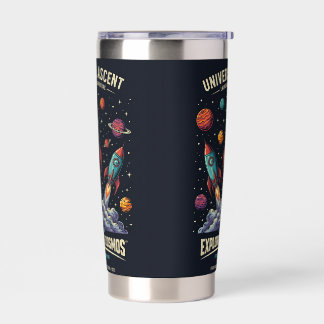 Gourde Isotherme Miracle M, Hot Pink Insulated Tumbler, Monogram