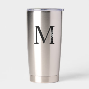 Gourde Isotherme Monogramme et nom personnalisés