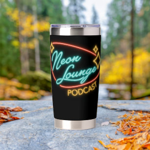 Gourde Isotherme Mug isotherme Neon Lounge Logo