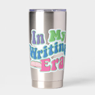 Gourde Isotherme My Writing Era Fun Auteur Slogan