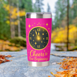 Gourde Isotherme "New Year Vibes Only" 