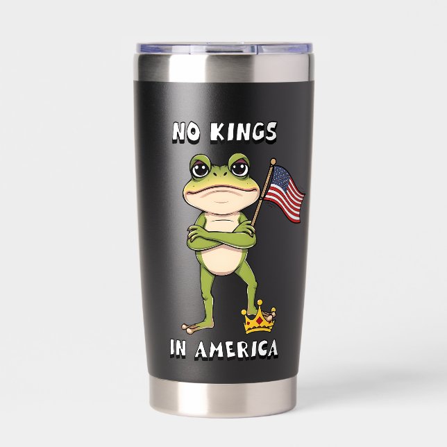 Gourde Isotherme No Kings in America Anti-Trump Protest  (Extérieur)