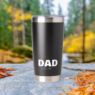 Gourde Isotherme Papa a fondé un nouveau cadeau pour papa