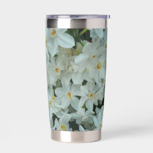 Gourde Isotherme Paperwhite Narcissus Fleurs blanches délicates