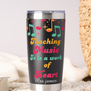 Gourde Isotherme Professeur de musique inspirant Journee personnell