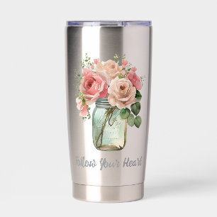 Gourde Isotherme Roses roses roses florales