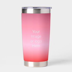 Gourde Isotherme Roses sont Red Traveller Gradient Personnaliser