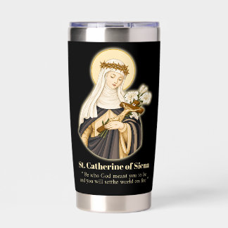 Gourde Isotherme Sainte Catherine de Sienne Docteur de l'Église