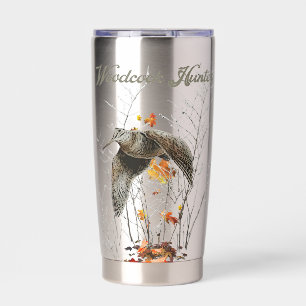 Gourde Isotherme Saison de chasse à la bécasse