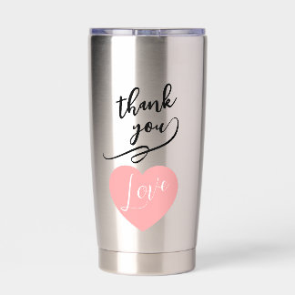 Gourde Isotherme Termo de acero inoxidable para San Valentin