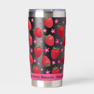 Gourde Isotherme Tumbler Floral à la Mûre Sucrée