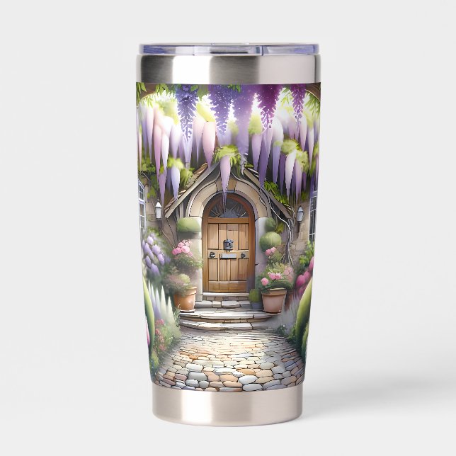 Gourde Isotherme Whimsical Cottage Garden Pathway (Extérieur)
