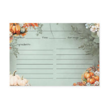 Gourdegous Rezept Card