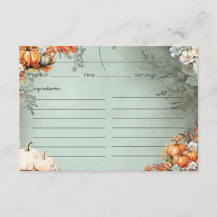 Gourdegous Rezept Card Begleitkarte