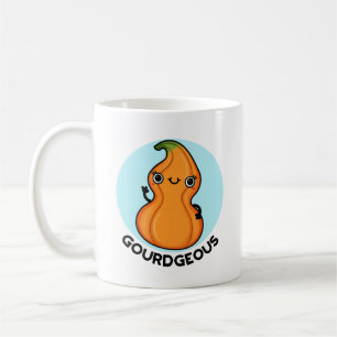 Gourdgeous Funny Gourd Veggie Pun Kaffeetasse