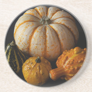 Gourds & Pumpkin Vignette Getränkeuntersetzer