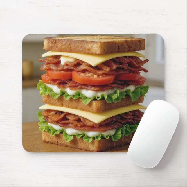 Gourmet-BLT-Sandwich Mousepad (Mit Mouse)