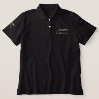 Gourmet-Catering bestickt Polo