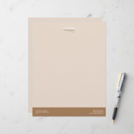 Gourmet-Catering Briefbogen