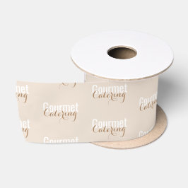 Gourmet-Catering Satinband