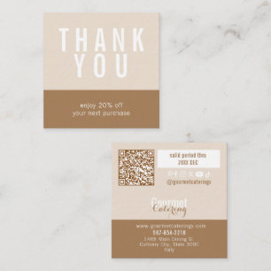 Gourmet Catering Square Rabattkarte