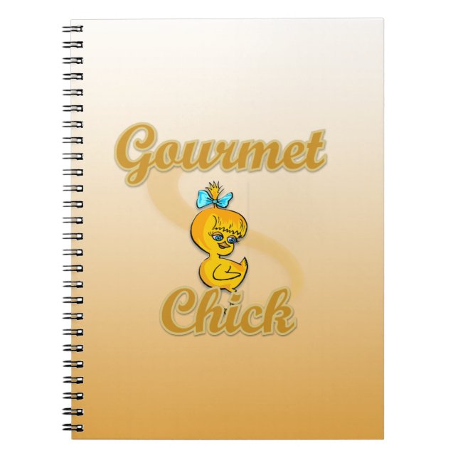 Gourmet Chick Notizblock (Vorderseite)