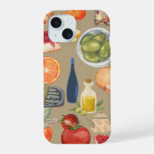 Gourmet Food Collage Phone Case iPhone 15 Hülle