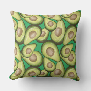 Gourmet Fresh Cut Vegan Avacados Kissen