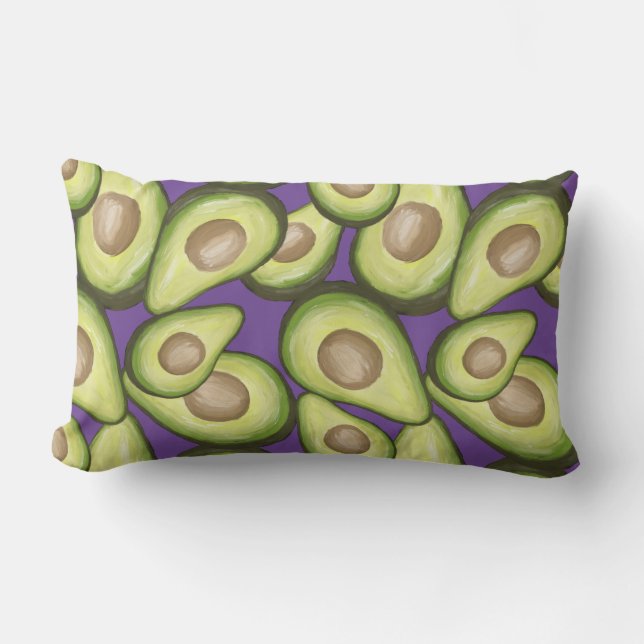Gourmet Fresh Cut Vegan Avacados Lendenkissen (Vorderseite)