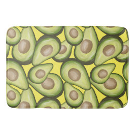 Gourmet Fresh Cut Vegan Avocado Muster Badematte