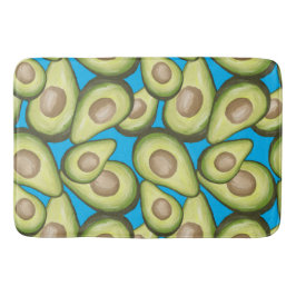 Gourmet Fresh Cut Vegan Avocado Muster Badematte