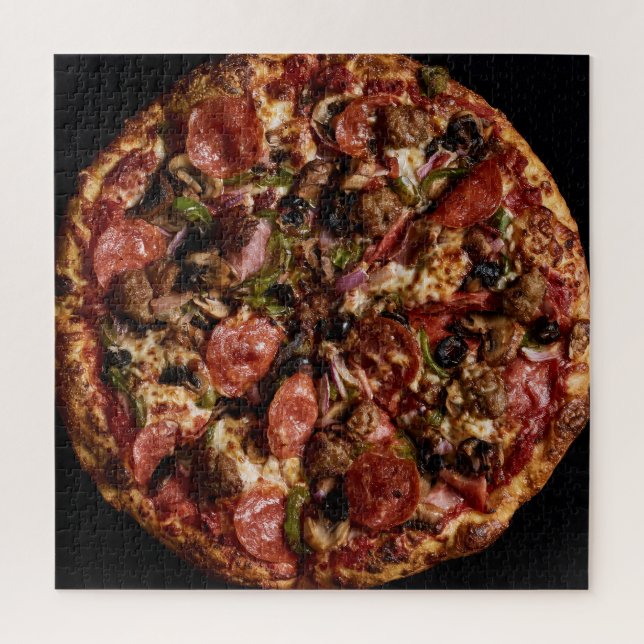 Gourmet-Pizza-Kollektion (Vertikal)