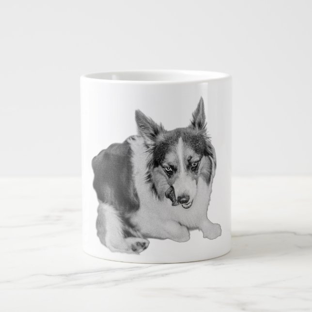 Gourmet Side-Eye Jumbo-Tasse (Vorderseite)