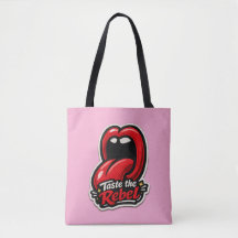 👅🔥 Goûtez le Rebelle – Sac fourre-tout graphique