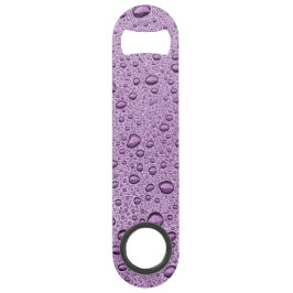 gouttelettes d'eau violette