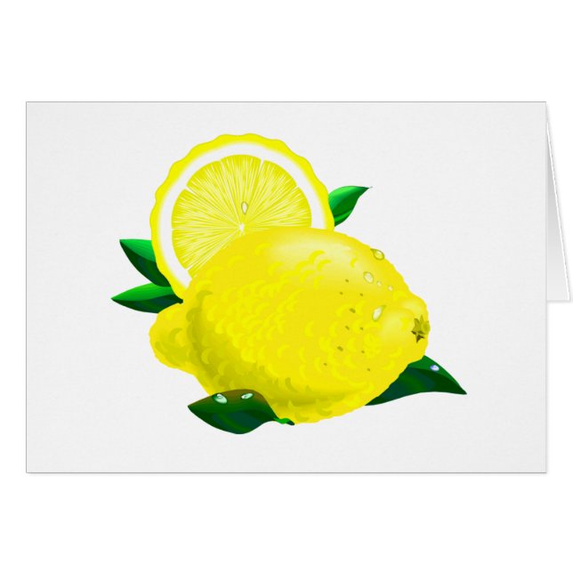 Gouttes de citron (Devant horizontal)