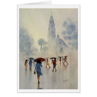 GOUTTES DE PLUIE, PARC DE BALBOA, SAN
