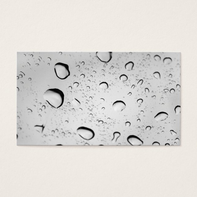 gouttes de pluie sur verre (Devant)