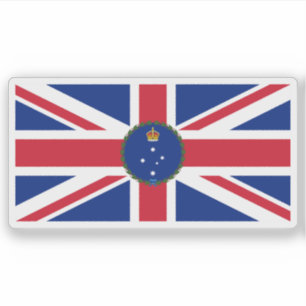 Gouverneur der Victoria-Flagge (1903-1952), Austra Aufkleber