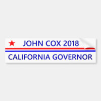 Gouverneur Kalifornien 2018 Johns Cox