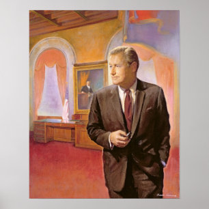 Gouverneur Nelson A. Rockefeller Poster
