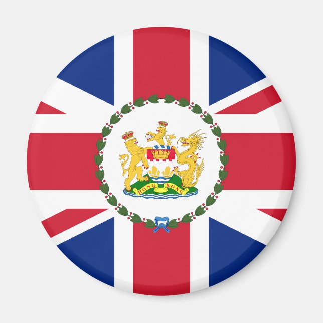 Gouverneur von Hongkong, China Magnet (Vorne)