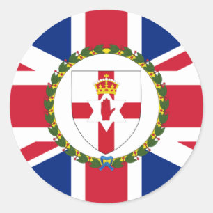 Gouverneur von Nordirland, Flagge des Vereinigten Runder Aufkleber