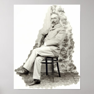 Gouverneur von Trinidad, c.1891 Poster
