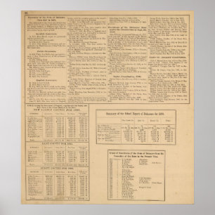 Gouverneure von Delaware Poster
