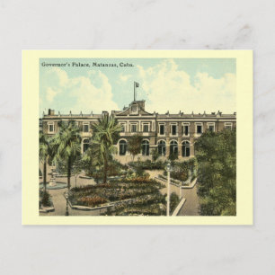 Gouverneurspalast, Matanzas, Kuba Vintage Postkarte