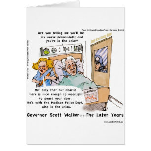 Gov Scott Walker Drôle Drôle Cadeaux Satiriques Te
